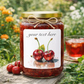 Liefdeskers in aquarel, op maat wijn etiket