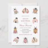 Liefdeskever Baby Shower Uitnodiging (Voorkant)
