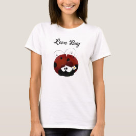 Liefdeskever Lieveheersbeestje, Schattige Cartoon  T-shirt