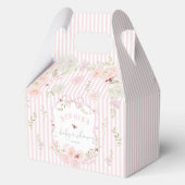 Liefdeskever Luiers Raffle Boog Wilde Bloem Baby S Bedankdoosjes (Achterkant)