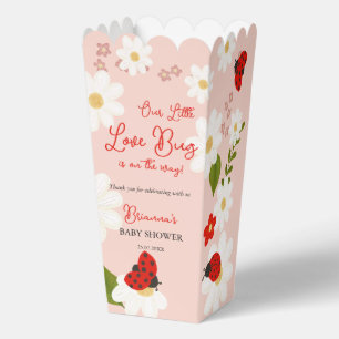 Liefdeskever schattige lieveheersbeestje baby show bedankdoosjes