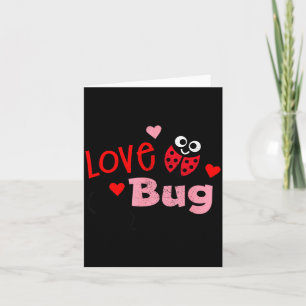 Liefdeskever Schattige Lieveheersbeestje Vintage K Kaart