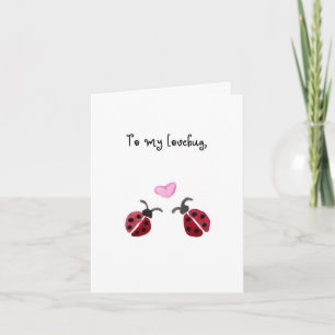 Liefdeskever Valentijnsdagkaart Bedankkaart