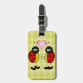 Liefdeskevers Picknick Bagagelabel (Voorkant verticaal)