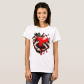 Liefdesknijp T-shirt (Voorkant volledig)