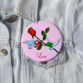 Liefdesknop Ronde Button 4,0 Cm (In situ)