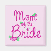 Liefdesknoppen/ Bruiloft Magneet (Voorkant)