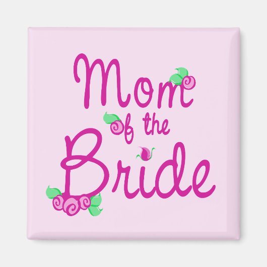 Liefdesknoppen/ Bruiloft Magneet (Voorkant)