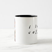 liefdeskoffie tweekleurige koffiemok (Center)