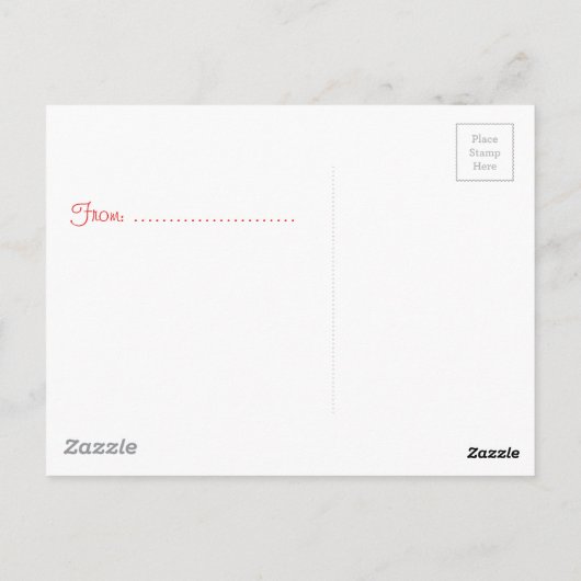 Liefdeskoppels Teddybeer met een hart Briefkaart (Achterkant)