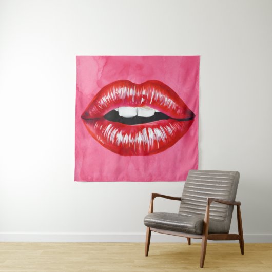 Liefdeskus Wandkleed (In situ)