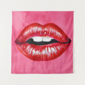 Liefdeskus Wandkleed (Voorkant)