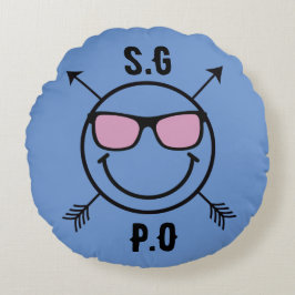 Liefdeskussen Initiaal liefhebbers Paar Rond Kusse Rond Kussen