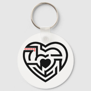 liefdeslabyrint sleutelhanger