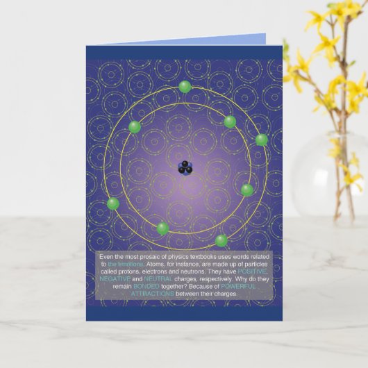 LIEFDESLADING KAART (Gele Bloem)