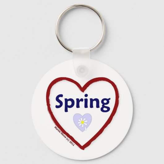 Liefdeslente Sleutelhanger (Voorkant)