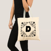 Liefdesletters "D" Tote Bag (Voorkant (product))