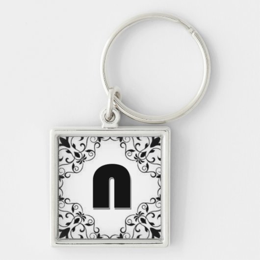 Liefdesletters "N" Sleutelhanger (Voorkant)