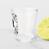 Liefdesletters "R" Shot Glas (Rechts)