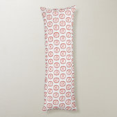 Liefdesletters "S" Lichaamskussen (Achterkant (Verticaal))