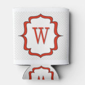 Liefdesletters "W" Blikjeskoeler (Achterkant)