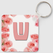 Liefdesletters "W" Sleutelhanger (Achterkant)