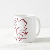 Liefdesletters "Y" Koffiemok (Voorkant rechts)