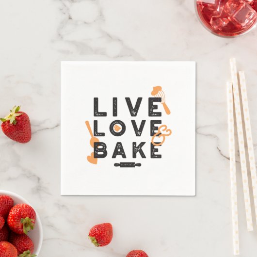 Liefdesleven, Bake Bliss: Inspirerend bakcitaten Servet (Insitu)