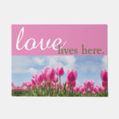 liefdeslevens hier deurmat (Voorkant)