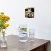 Liefdeslevens hier Hartfamilie Foto Folie Afdrukken (Laag (Keuken))