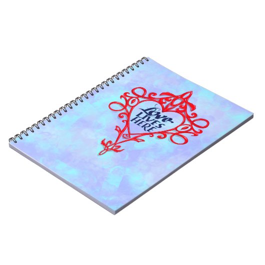 Liefdeslevens hier notitieboek (Linkerzijde)