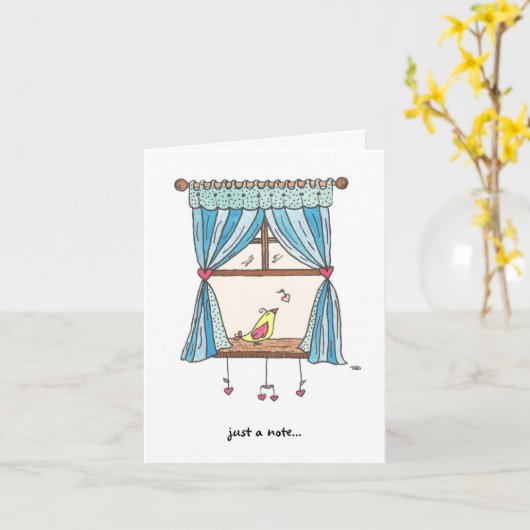 Liefdeslied - "Just a Note", Ik mis je Kaart (Gele Bloem)