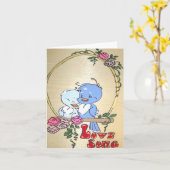 Liefdeslied Notitiekaart (Gele Bloem)