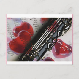 liefdesliedjes 4 U-Briefkaart Briefkaart