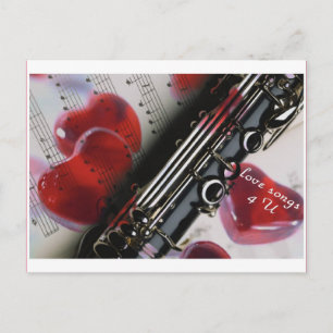 liefdesliedjes 4 U-Briefkaart Briefkaart