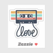  liefdesliedjes sticker (Vel)