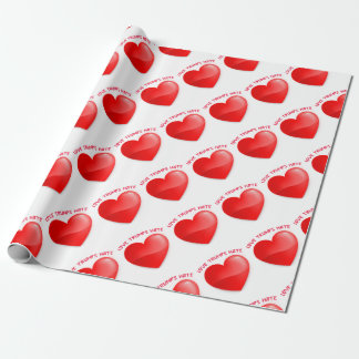 liefdesliefhebbers haten het rood, donald gift aan cadeaupapier
