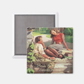 liefdesliefhebbers op middelbare school magneet (Voorkant / Achterkant)