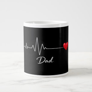 Liefdeslijn Cadeau voor Vader Grote Koffiekop