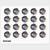 Liefdeslotus Ronde Sticker (Vel)