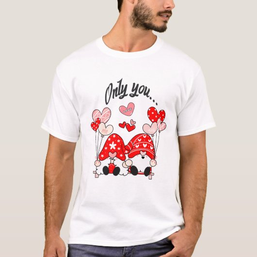 Liefdesluis Only You 1 boodschap van liefde T-shirt (Voorkant)