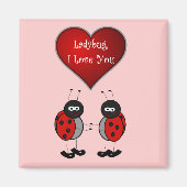 Liefdesmagneet Ladybug Magneet (Voorkant)