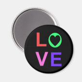 Liefdesmagneet Magneet (Voorkant / Achterkant)