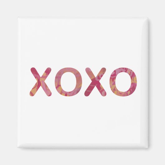 Liefdesmagneet - XOXO Magneet (Voorkant)
