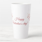 Liefdesmedicijn Valentijnsdag ontwerp Latte Mok (Voorkant)