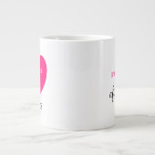 Liefdesmodus Aan Grote Koffiekop (Voorkant)