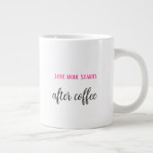 Liefdesmodus Aan Grote Koffiekop (Rechts)