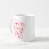 LIEFDESMOK KOFFIEMOK (Voorkant links)
