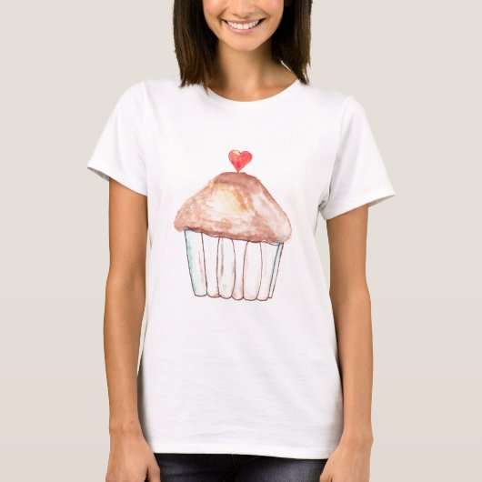 liefdesmuffin t-shirt (Voorkant)