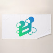 liefdesmuziek badhanddoek (Badhanddoek)